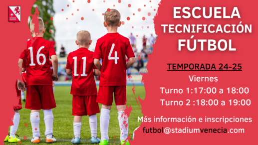 Escuela tecnificación Fútbol