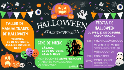 Vive Halloween con nosotros