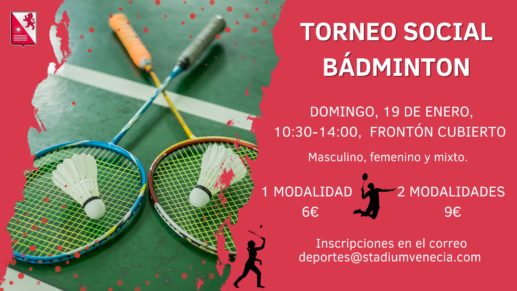 Social Bádminton 2025