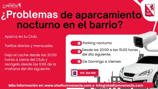 Nuevo servicio PARKING